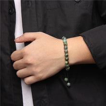 Load image into Gallery viewer, Natural stone braided bracelet