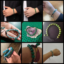 Load image into Gallery viewer, Natural stone braided bracelet