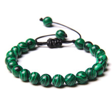 Load image into Gallery viewer, Natural stone braided bracelet