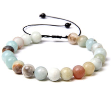 Load image into Gallery viewer, Natural stone braided bracelet