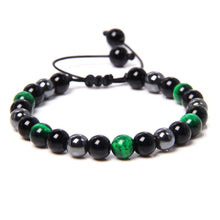 Load image into Gallery viewer, Natural stone braided bracelet