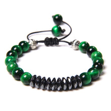 Load image into Gallery viewer, Natural stone braided bracelet