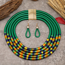 Load image into Gallery viewer, Tribal Handmade Jewelry Set
