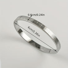 Load image into Gallery viewer, Stainless Steel Bangle bracelet

