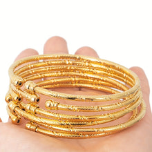 Load image into Gallery viewer, Stackable Open Bangle Bracelet Set
