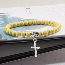 Load image into Gallery viewer, Beaded crucifix bracelets
